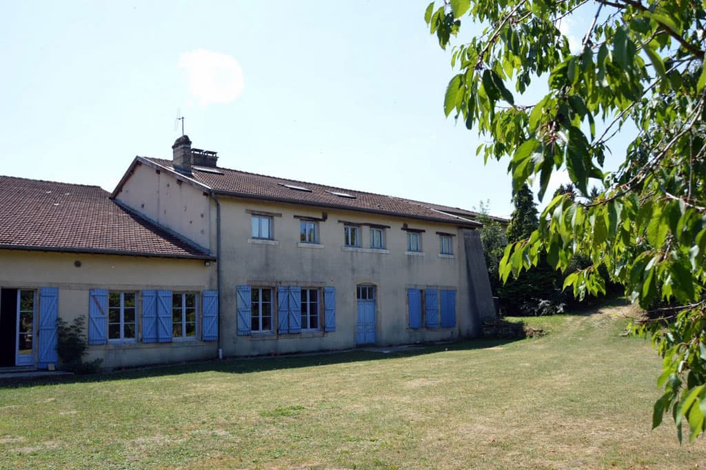 Les Nouvelles Flaviottes, façade et jardin